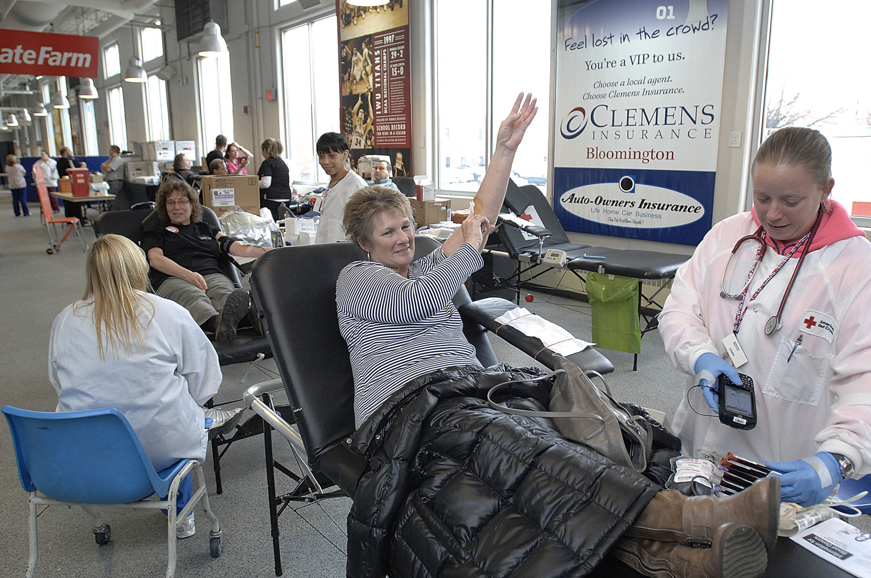 Holiday blood drive